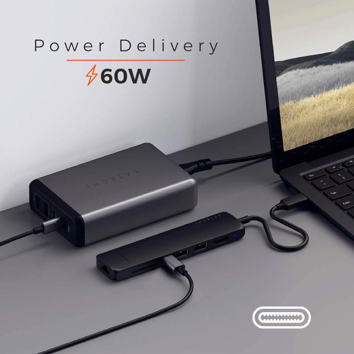 Immagine prodotto Satechi ST-UCSMA3K (USB-C, 7 Porti)