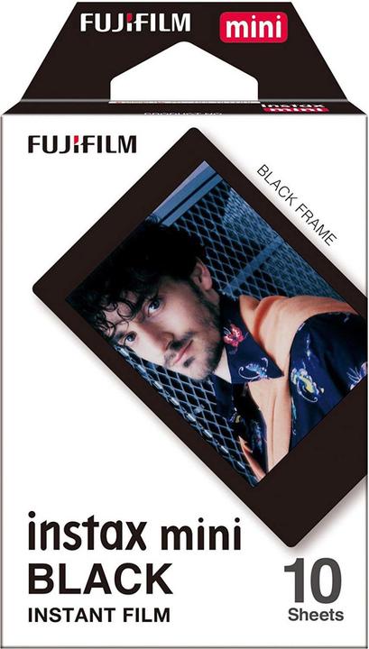 Actual product image Fujifilm Instax Mini 10 sheets black (Instax Mini)