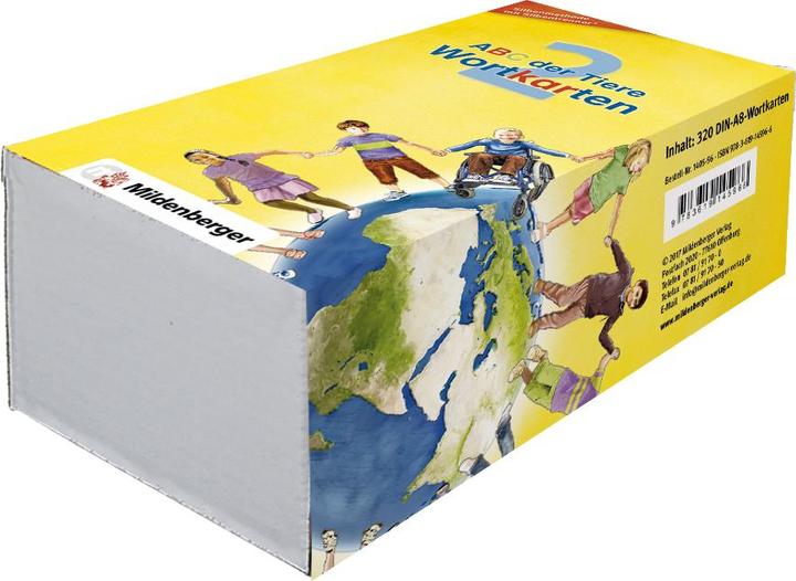 Actual product image ABC der Tiere 2 – Wortkarten (German, Rosemary Handt, Ingrid Hecht, Kerstin Mrowka-Nienstedt, Klaus Kuhn, Heike Treiber, 2021)