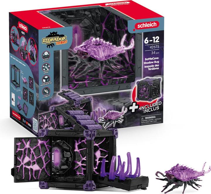 Actual product image Schleich BattleCave Shadow Assassin