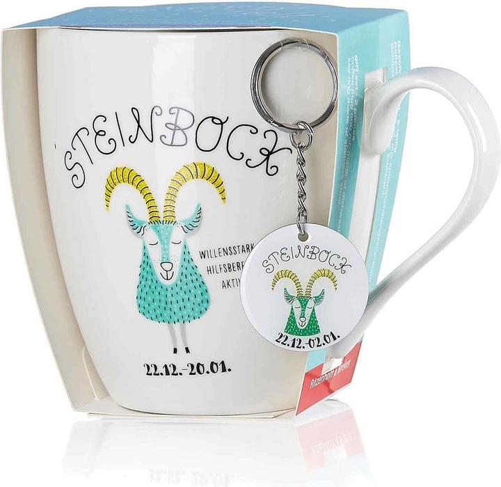 Produktbild Ritzenhoff & Breker Jumbo-Tasse 650 ml. Sternzeichen Steinbock (650 ml, 1 x)
