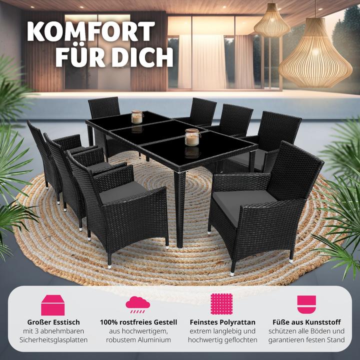 Immagine prodotto tectake Rattan Sitzgruppe Monaco