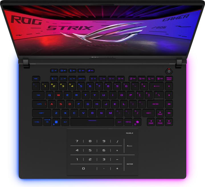 Actual product image ASUS ROG Strix SCAR 16 G635LW-RW089W 16' Core Ultra 9 RTX 5080 Gaming laptop (90NR0LD1-M003M0) (16", Intel Core Ultra 9 275HX, 32 GB, 2000 GB, Eng. Int.)