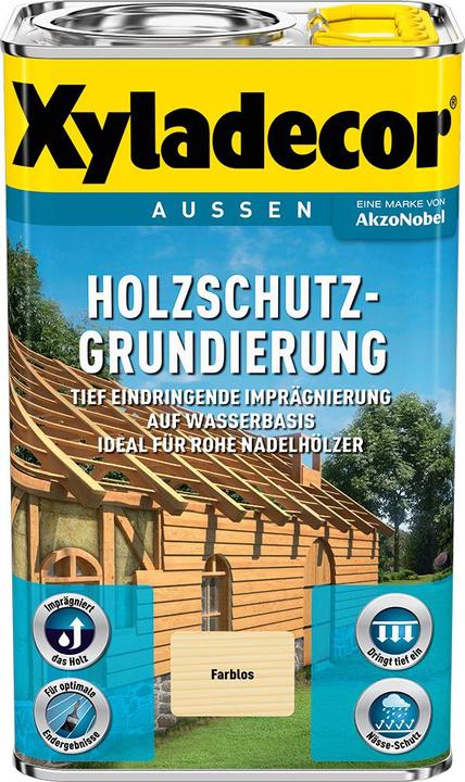 Produktbild Xyladecor Holzschutz Grundierung wasserbasiert (Farblos, 0.75 l)