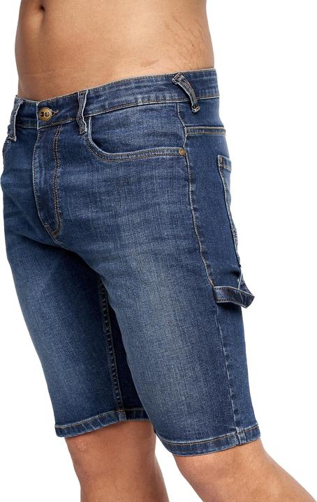 Image du produit Crosshatch Short vintage en denim Carpenter pour homme (38)