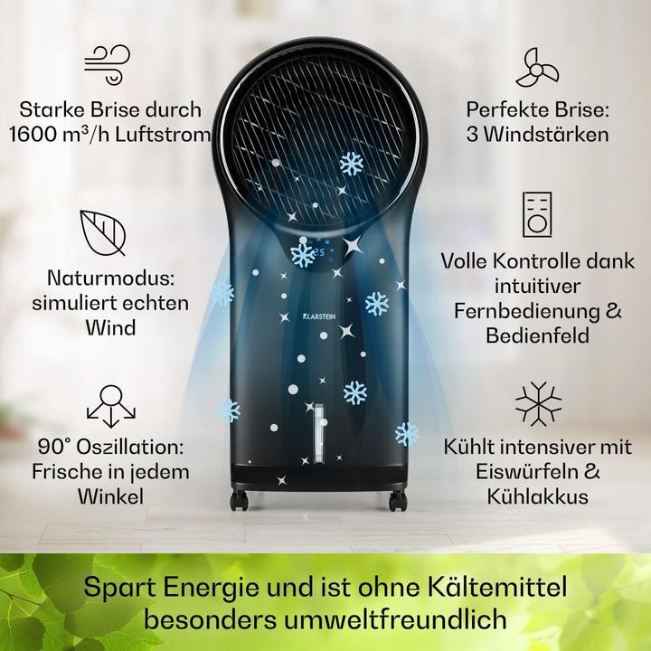Produktbild Klarstein Klimagerät Pechschwarz