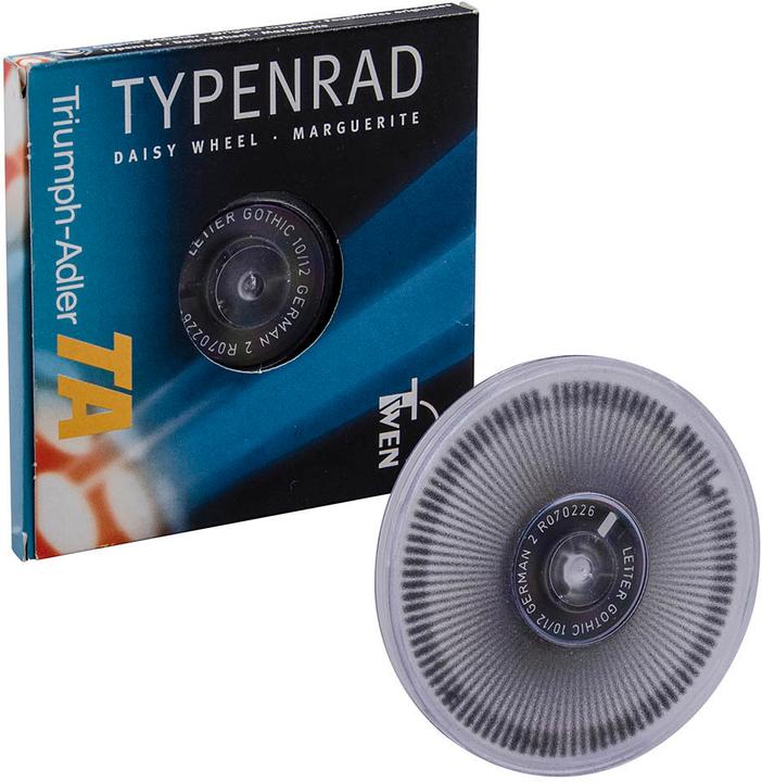 Image du produit Camry TRIUMPH-ADLER Roue type Gothik Letter CH-FR