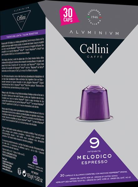 Immagine prodotto Cellini Capsule di caffè ESPRESSO MELODICO 50,0 g (30 x Porta.)
