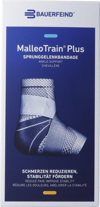 Produktbild MalleoTrain Plus Aktivbandage links titan (3)