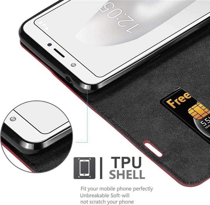 Produktbild Cadorabo Book Invisible Magnet Cover (BQ Aquaris C)