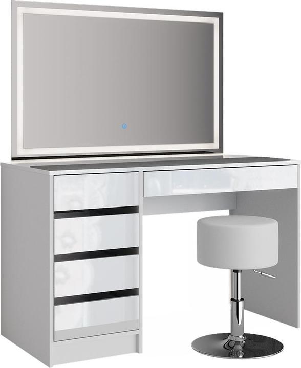 Vicco Sherry mit Hocker und Beleuchtung (120 x 55 x 75 cm)