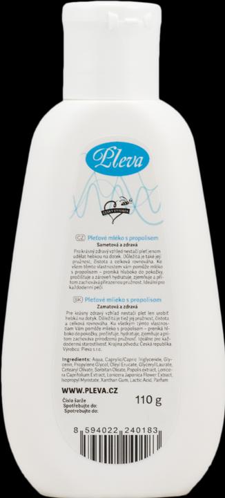 Image du produit Pleva Lait pour la peau à la propolis (Lait pour le corps)