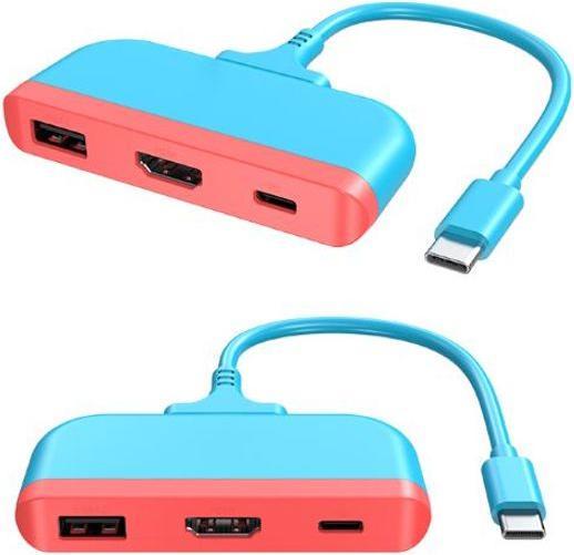 Immagine prodotto MU Classic KVN Hub multifunzione per Nintendo Switch (Switch)