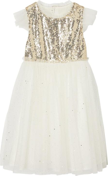 Produktbild Vertbaudet Mädchen Festkleid mit Pailletten und Glitzertüll (92)