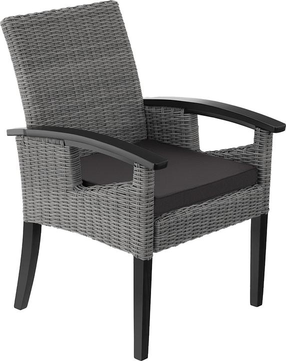 Produktbild tectake Rattan Stuhl Rosarno
