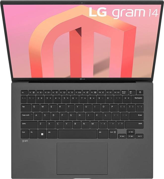 Actual product image LG gram (2022) 14Z90Q-G.AA79G 35.60cm (14")FHD IPS i7-1260P 16GB RAM 1TB SSD W11H (14", Intel Core i7-1260P, 16 GB, 1000 GB)