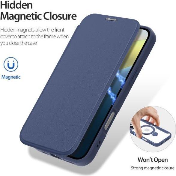 Produktbild Dux Ducis Skin X Pro 360° Ring Stand Series Lederhülle (Apple iPhone 16)