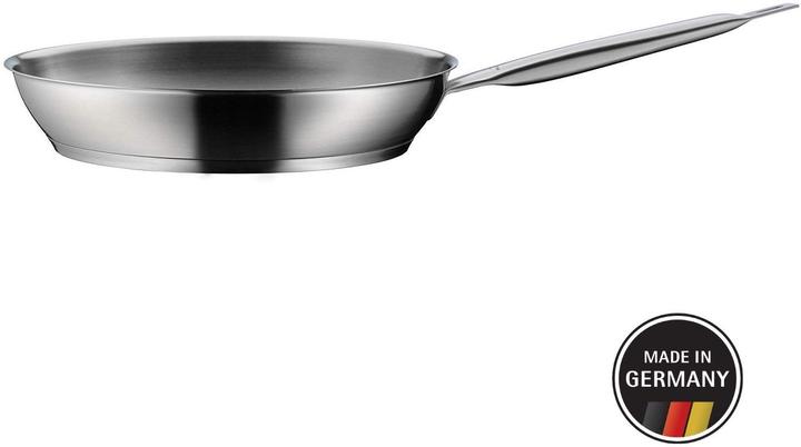 Produktbild WMF Edelstahlpfanne Bratpfanne 24cm Pfanne Gourmet Plus Induktion unbeschichtet (24 cm, Bratpfanne, Edelstahl)
