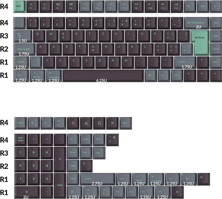 Immagine prodotto Keychron ISO-CH (136 Keys)