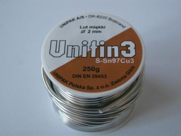 Unipak Lut weich Nr3-SN97 Cu3 sr.2 mm 250 g - 4514220