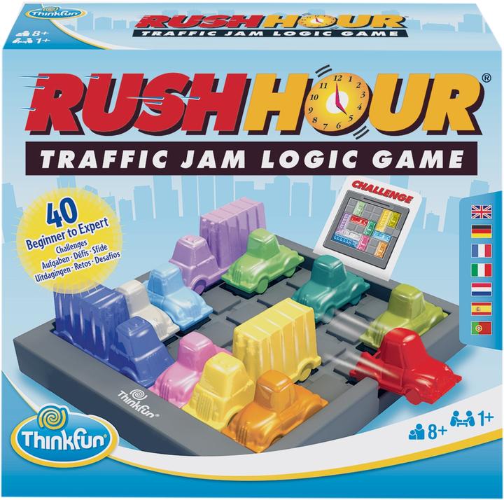 Actual product image Thinkfun rush hour (German)