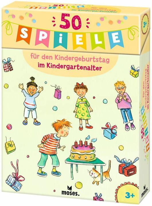 Produktbild 50 Spiele für den Kindergeburtstag im Kindergartenalter (Deutsch)