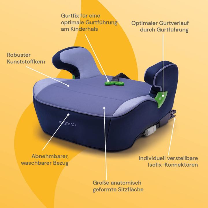 Immagine prodotto Osann Sistemazione delle cinture Isofix per bambini (Seggiolino, ECE R129/i-Size Standard)