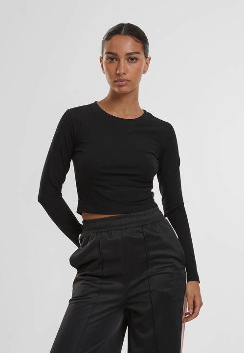 Actual product image Urban Classics Ladies Organic Cropped Longsleeve (S)