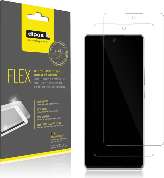 Actual product image Dipos Screen Protector Full-Cover 3D (2 Piece, ZTE Nubia Z50S Pro)