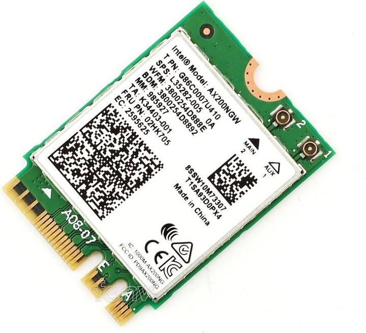 Produktbild Intel Wi-Fi 6 AX200 (PCIe)