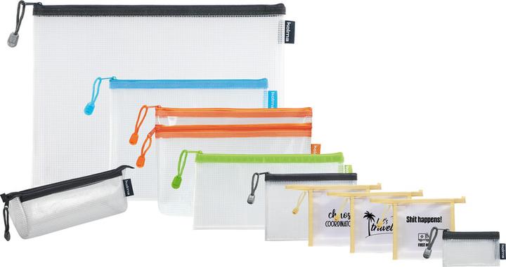 Produktbild Kolma Reissverschlusstasche Mesh Bag Double 25 x 16 cm orange (Dokumenten- & Geldtasche, Necessaire)