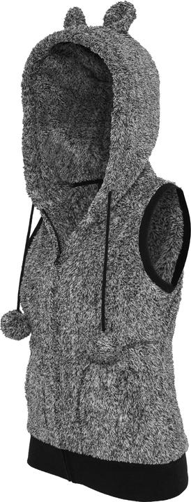 Actual product image Urban Classics Ladies Melange Teddy Vest (M)