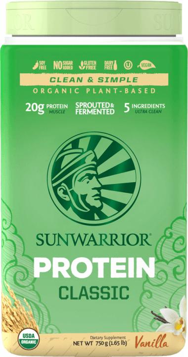 Image du produit Sunwarrior Protéine Classic Organic (Vanille, 1 pcs, 750 g)