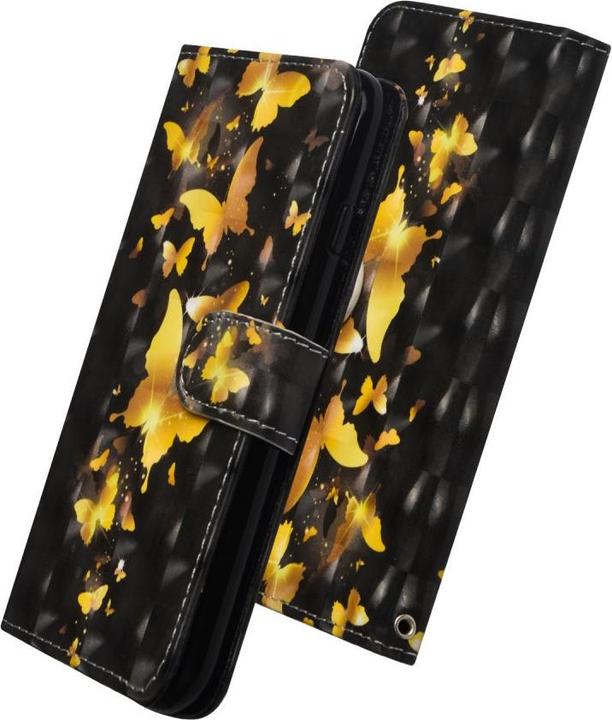 Immagine prodotto Cover-Discount iPhone 12 mini - caso effetto glitter farfalla oro (Apple iPhone 12 mini)