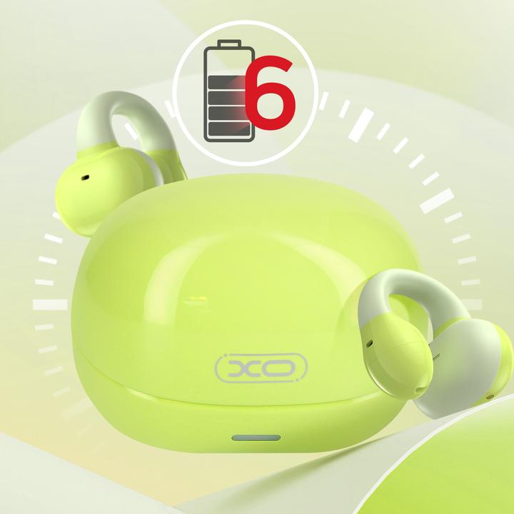 Immagine prodotto xO Auricolari Bluetooth G18 TWS verde (Nessuna soppressione del rumore, 6 h, Senza fili)