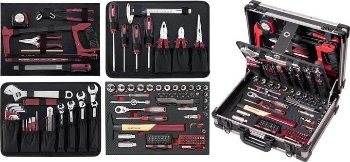 Produktbild Kraftwerk Profi-Alu-Werkzeugkoffer (151 Teile)