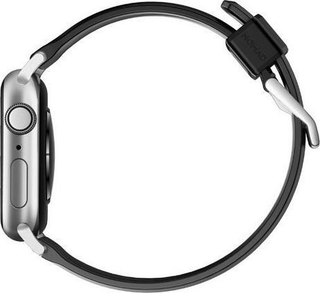 Produktbild Nomad Strap Rugged V2 Connector Silver 42/44mm (44 mm, Kunststoff)