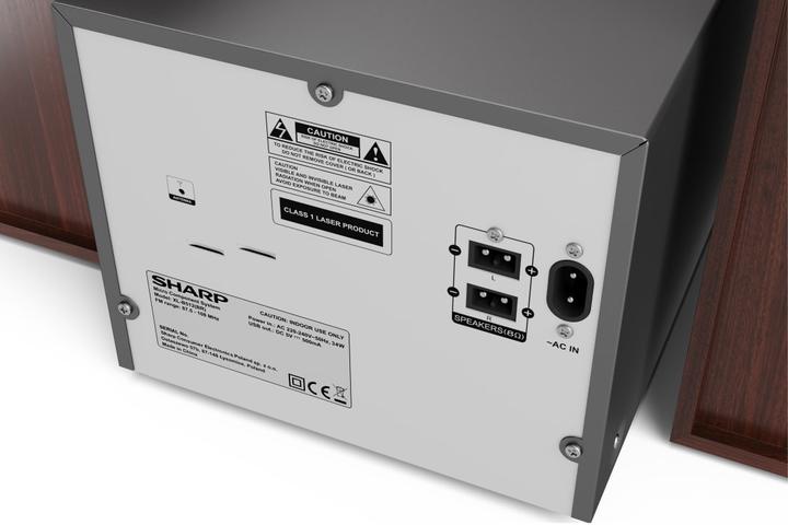 Produktbild Sharp XL-B512(BR) Home-Stereoanlage Heim-Audio-Mikrosystem (Bluetooth, CD Player, 2x 22 W)