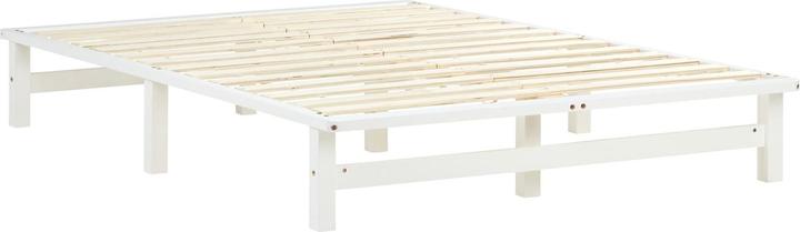 Immagine prodotto Jamb Letto pallet Letto in legno 140x200cm in legno massiccio bianco (140 x 200 cm)