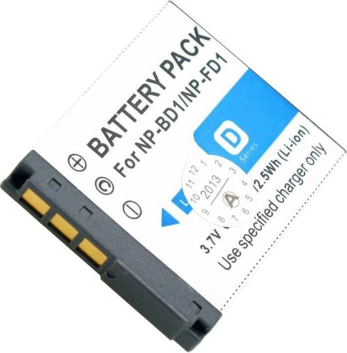 Actual product image Sony Battery Cybershot DSC-T2 (Rechargeable battery)
