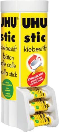 Image du produit UHU Bâton de colle stic, présentoir de 108 tours