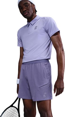 Nike Court Advantage Dri-Fit 15cm Tennis Shorts Dusty Amethyst Man (XL)
