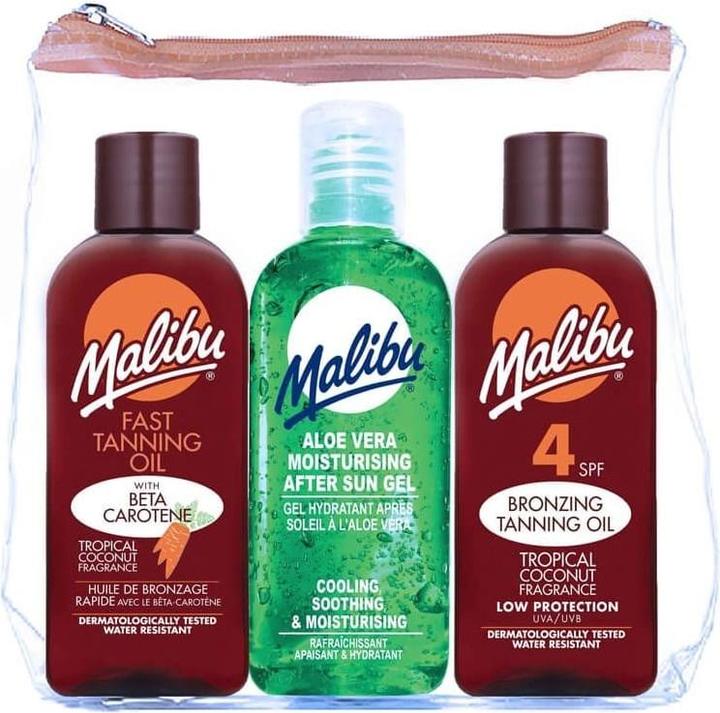Malibu Bronzing Tanning Oil (Suntan oil, Up to SPF 10, 100 ml)