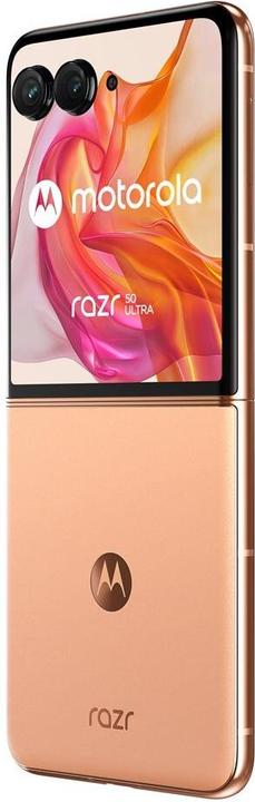 Immagine prodotto Motorola Razr 50 Ultra (512 GB, Peach Fuzz, 6.90", SIM + eSIM, 50 Mpx, 5G)