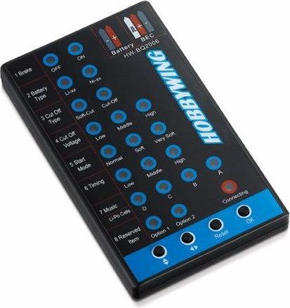 Actual product image Hobbywing Programming card