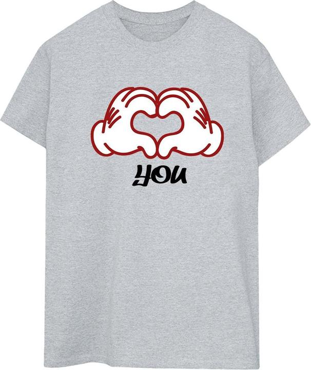 Disney Mickey Mouse Love You Hands TShirt (XL)