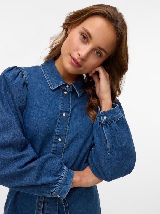 Produktbild Vero Moda VMKAMILLE Kurzes Kleid Jeanskleid (XL)