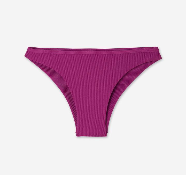 Produktbild Olaian Bikini-Hose Damen Tanga strukturiert Surfen Lulu violett (40, 42)