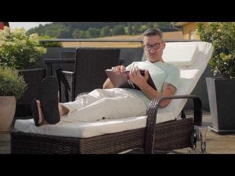 Image du produit tectake Sonnenliege (200 cm)