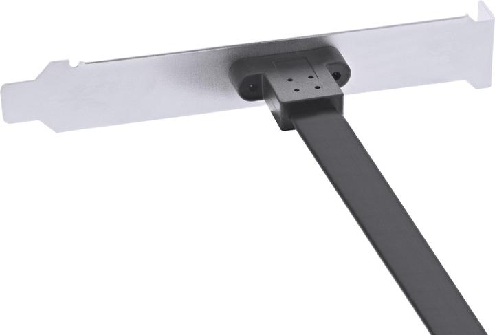 Actual product image InLine Slot bracket USB Type-C to USB 3.1 front panel Key-A internal (0.50 m, USB 3.1)
